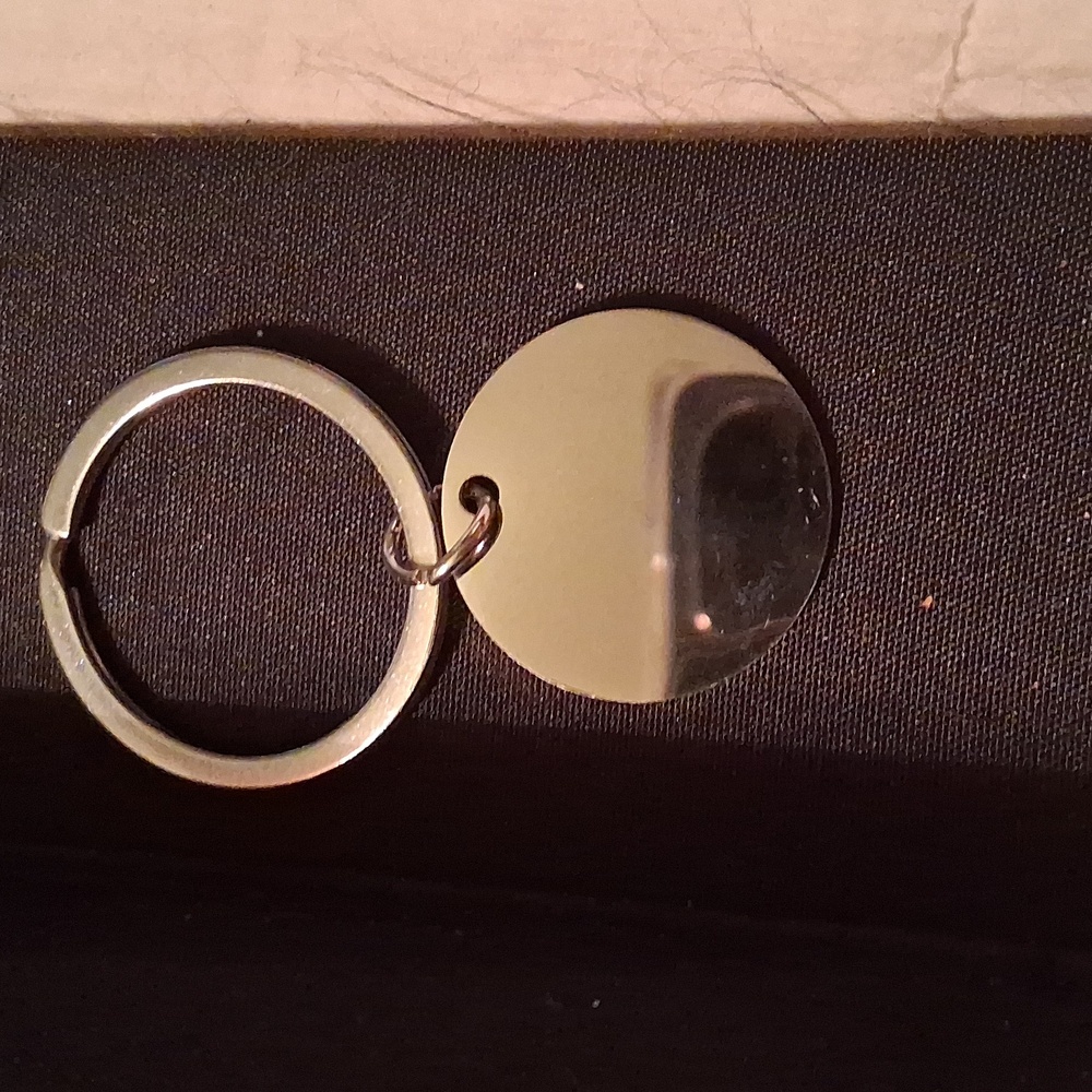 Humorous Silver Keychain - Picture 2 of 2